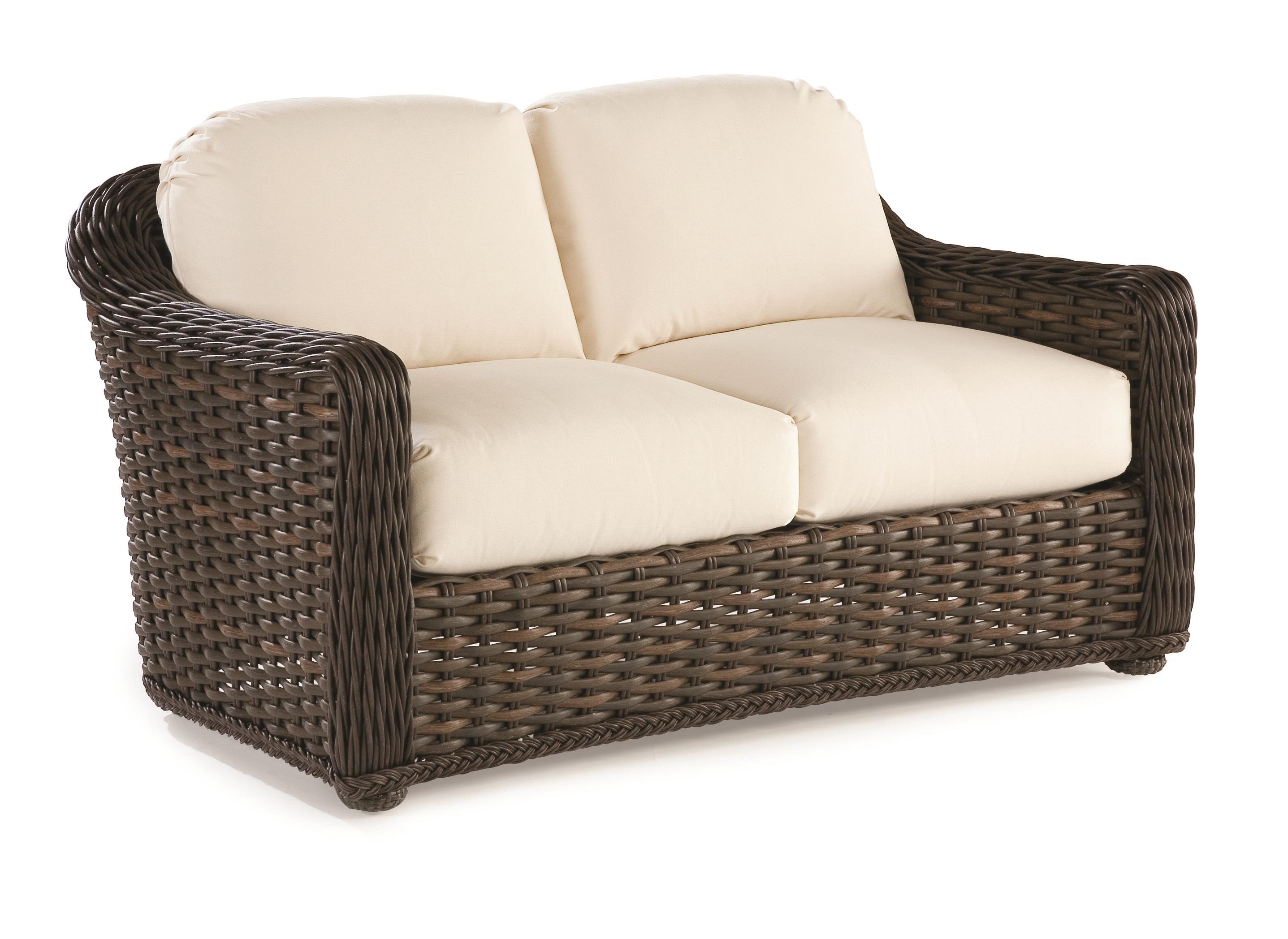 Lane Venture South Hampton Outdoor Loveseat with Cushioned Seat and